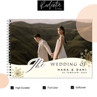 Custom Circumcision Wedding Guest Book | Custom Photo Guest Book | Soft Cover Full Color | Thick Mat