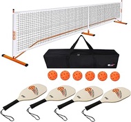 GSE Games & Sports Expert Professional Portable Pickleball Complete Set (Including Pickleball Net Sy