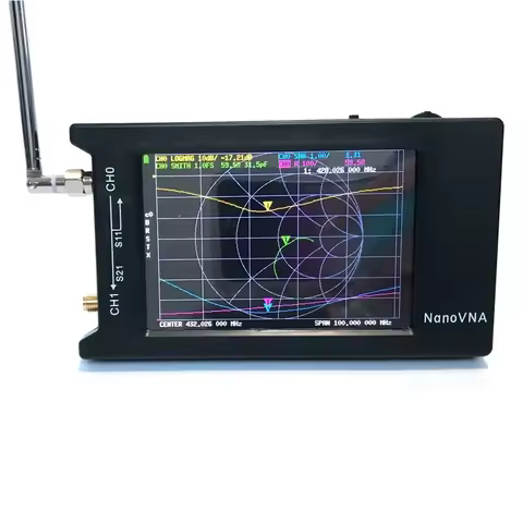 Original Zeenko NanoVNA-H4 4.0" display 1950mAh battery Vector Network Analyzer HF VHF UHF Antenna A