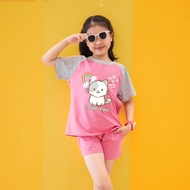 Baby girl clothes to wear at home or out - Baby girl clothes made of 95% cotton for babies from 15-4