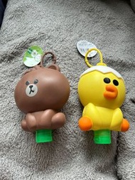 全新 Line Friends 滴露搓手液 Brown 或 Sally