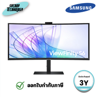 จอมอนิเตอร์ SAMSUNG 34 นิ้ว Viewfinity S6 S65VC WQHD Monitor (LS34C650VAEXXT) ประกันศูนย์