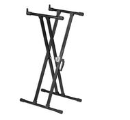 全城熱賣 - 手提式通用61鍵88鍵電子琴架 LKT-630A拆裝款雙琴架