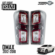 ไฟท้ายแต่ง โฉม 2020 โคมใส รุ่น อีซูซุ ดีแม็กซ์ ISUZU D-MAX DMAX ปี 2012 - 2018 พร้อมชุดสายไฟ ใส่ได้เ