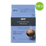 UCC - UCC - 日本製 UCC Gold Special Premium [Fruity Wave 水果香] 掛耳咖啡 UCC咖啡粉 10gx7杯 包裝隨機 [351657藍7] 最佳日期 2