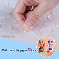 Ready Stock High temperature resistance Transparent Dot Acrylic Round Double-Sided Adhesive Tape Sti