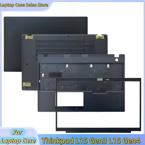 New laptop For Thinkpad L15 Gen 3 L15 Gen 4 LCD back cover Top case/Front Bezel/Upper Case Palmrest 