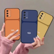 Oppo A74 / A94 / A95 case with fashionable print and luxurious apple back cover
