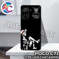 AC3/Case poco C71/ ANIME Motif poco C71/casing poco C71 Silicone poco C71