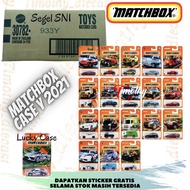 Matchbox MBX Cardboard BOX Y Contents 24pcs MERCEDES GLADIATOR GIULIA