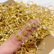แหวนทอง แหวนทองคำแท้ครึ่งสลึง 3 กรัม ลายพลอยเม็ดเดียว การันตีทองคำแท้ 98.2% ขายได้ แหวนลายหัวใจ พ่นทรายจิกเพชร แหวนทองบล๊อคเยาวราช ผ่อนชำระได้ แหวนทองคำ การันตี ส่งเร็ว ส่งไว แหวนทองไม่ลอก แหวนทองชุบ แหวนทองปลอม