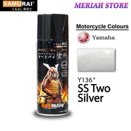 Samurai Y136 Yamaha SS Two Silver Aerosol Spray Paint 400ml