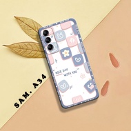 HP Phone Case - Samsung A34 - Phone Case - Samsung A34 - External_acc - Cute Motif Case - Aesthetic 