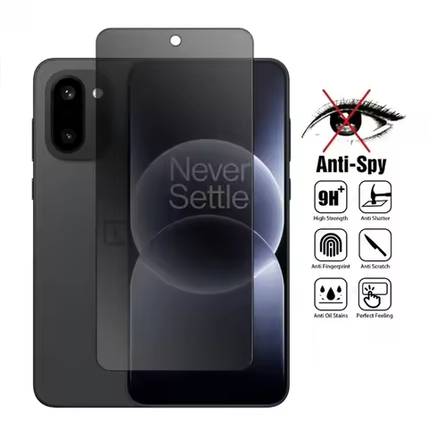 For OnePlus Ace 6T Glass For OnePlus Ace 6 6T Tempered Glass Anti-spy Privacy Full Glue Screen Prote