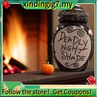 【】Resin Craft Magic Potion Jar Halloween Decoration Party Scene Desktop Ornaments Shade Jar