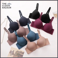 Alicia’s Secret Polka Dot Underwire Push Up Bra | Bra Push Up Berdawai Corak Polka Dot Cup C (36–42)