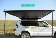 เต็นท์กันสาดติดข้างรถ size  2x3 2X2.5  car awning  DOWN:BLACK UV WATERPROOF COATING  UP: CHAKI