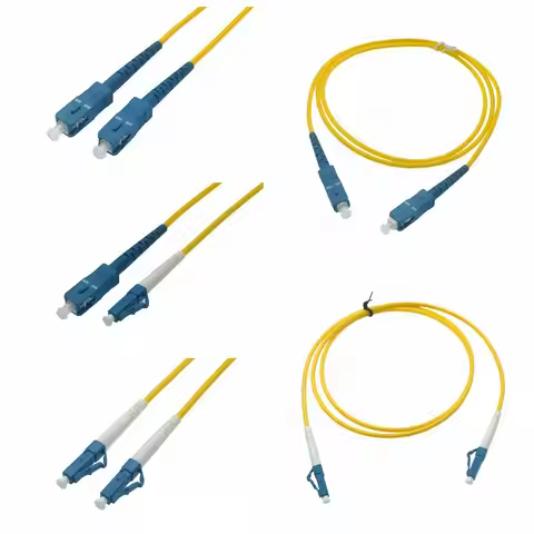 SC To LC LC Singlemode Fiber Optic Patch Cable LC UPC SM 3.0mm 9/125um FTTH Fiber Patch Cord Optical