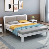 Modern Bed Reinforce Single Bed Thickening Platform Bed Simplicity Double Bed