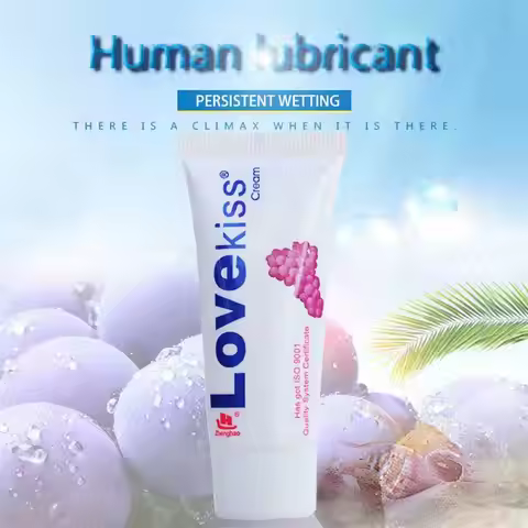 Intimate Lubricant for Anal Vagina Grape Cream Water Soluble Fisting Lubrication Massage Oil Lube Se