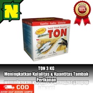 ORGANIC POND FERTILIZER TON 3 KG PACKAGING