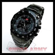 Swiss Army Jam Tangan Pria SA 63448-MS Rantai H Stainless steel