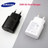 Original Samsung 25W Super Fast Charger Usb Type C Cargador A54 A34 A33 A53 A73 5G For Galaxy S20 S21 FE S23 Power Adapter Wall Chargers