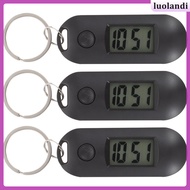 luolandi 3 Pcs Key Chain Watch Pocket Clock Keychains Watches for Students Hanging