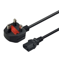 CPU Power Supply Cable Power Cable PIN 3 PIN-B Desktop PC LCD Monitor Power Supply Cord Cable Wire 3