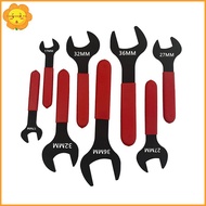 VASTJI 7mm-31mm Metric Single Open End Wrench Offset Angle U-Shaped Spanner Flat Head Blaening For A