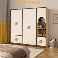 Free Combination Wardrobe Storage Cabinet Wardrobe Cabinet Multi-Tier Wardrobe Floor-Stand Cabinet S