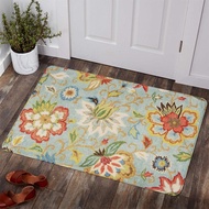 Lahome Collection Modern Floral Area Rug - 2’X 3’ Non-Slip Colorful Vintage Throw Area Rug Accent Di