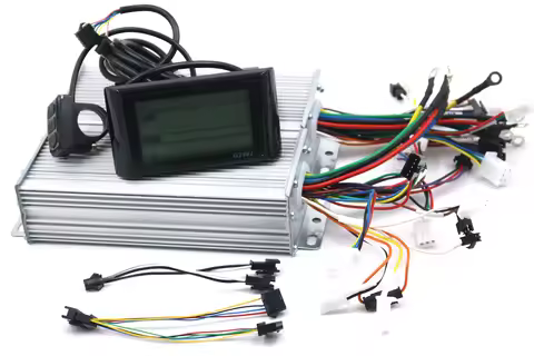 Dual drive 48/60/72V 1500W BLDC Electric scooter controller E-bike 2 pcs brushless speed driver and