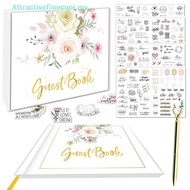 AFMY Wedding Guest Book Elegant Guest Book Weddings Reception Baby Shower Polaroid Guest Book For We