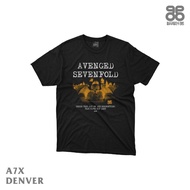 A7X DENVER MUSIC T-SHIRT POP T-SHIRT/ ROCK T-SHIRT/ VINTAGE T-SHIRT/ GRUNGE T-SHIRT/