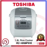 Toshiba 1.8L Electric Rice Cooker RC-18NMFEIS RC-18NMF (1 Year Warranty)