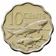 Coin Bahamas 10 cent 