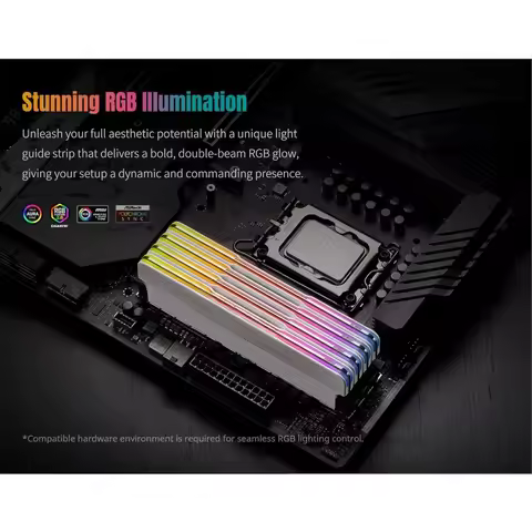 Gaming Desktop RAM 32GB Kit 2x16GB DDR5 6000MHz CL30 XMP 3.0 AMD EXPO Ready