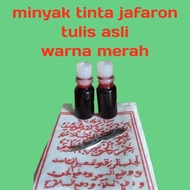 tinta jafaron tulis warna merah jelas permanen
