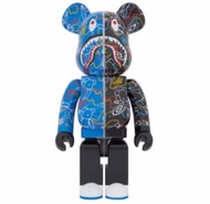 BAPE(R) BE@RBRICK LINE CAMO SHARK 1000％