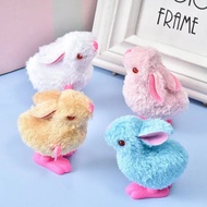 Mainan Arnab Melompat Tanpa Bateri Rabbit Jumping Toys Rabbit Hopping Toys Clockwork Children Toys B