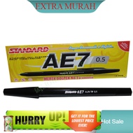 Pulpen Bolpen Bolpoint Standard AE-7 / AE7 Murah ( Harga Per 12 Pcs/ 1 Pack )