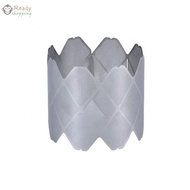 Camping Stove Shield Windproof Mesh Design Etched Grid Pattern Etched Lampshade