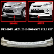 PERODUA ALZA 2010 BODYKIT FULL SET ABS COLLECTION (FRONT SKIRT/SIDE SKIRT/REAR SKIRT) ABS188/ABS189/ABS190