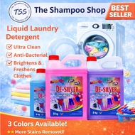 De-silver sabun dobi wangi+softener /liquid detergent laundry detergent liquid detergent laundry