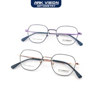 Cyber Eyework CB10451 48 RG/G Eyeglasses👓 | Malaysian Retro Multi-Sided Metal Frame Reshape Artistic