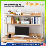 Multipurpose Table Top Storage Book Rack Wooden Bookshelf Desk Organizer Stationery Bookcase Book Shelf Office Tabletop