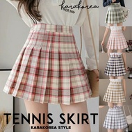 Tennis Skirt / Korean Pleated Skirt / Mini Skirt / Skirt / Short Skirt - Peach, S