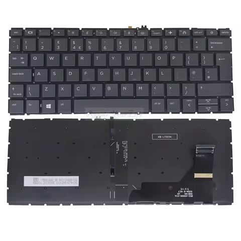 US UK Backlit Keyboard for HP EliteBook 830 G7 G8 735 G7 G8 835 G7 G8 English Notebook PC Keyboard B