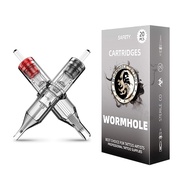 Wormhole Tattoo Cartridge Needles 20pcs Professional Disposable Sterilized Tattoo Needles Safe RL/RM